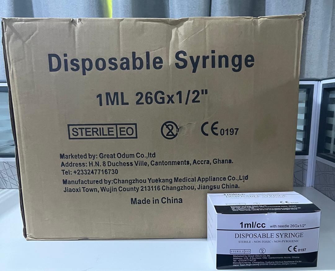 Disposable  Syringe 1ml