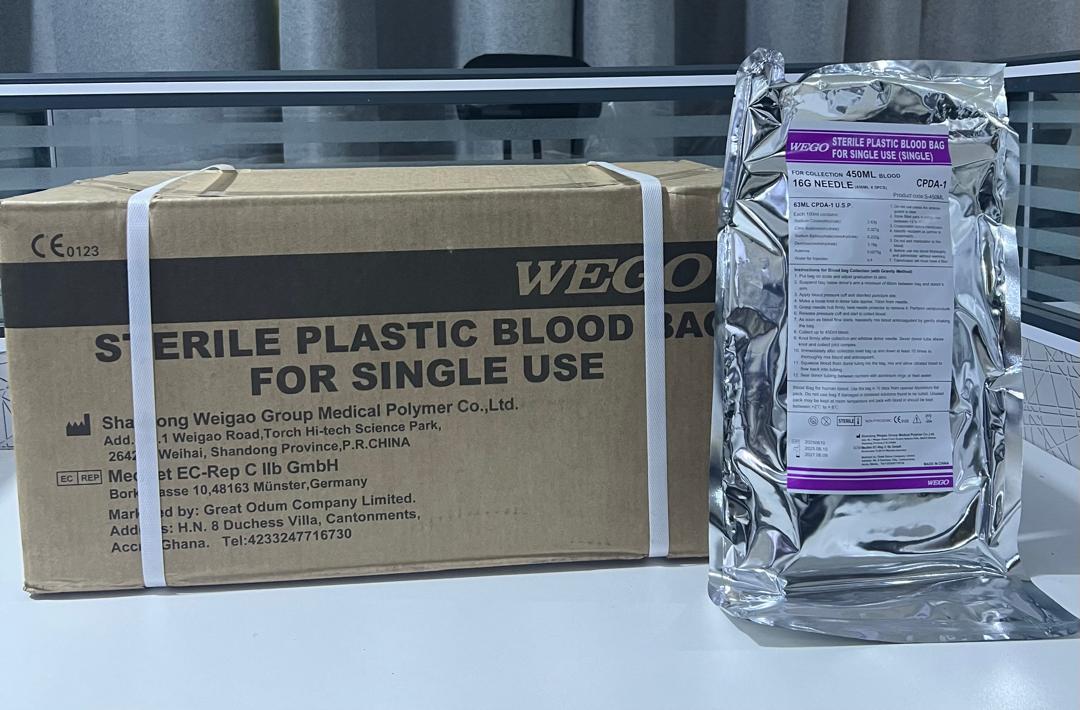 Sterile Plastic Blood Bag